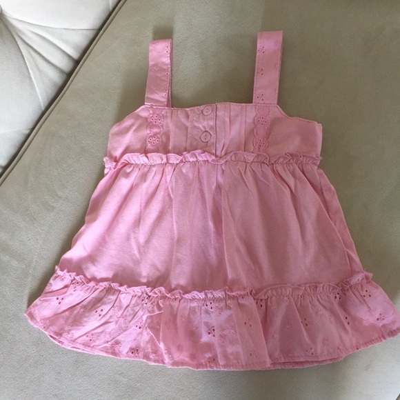 Other - Toddler girl pink summer cotton dress NWOT 2T